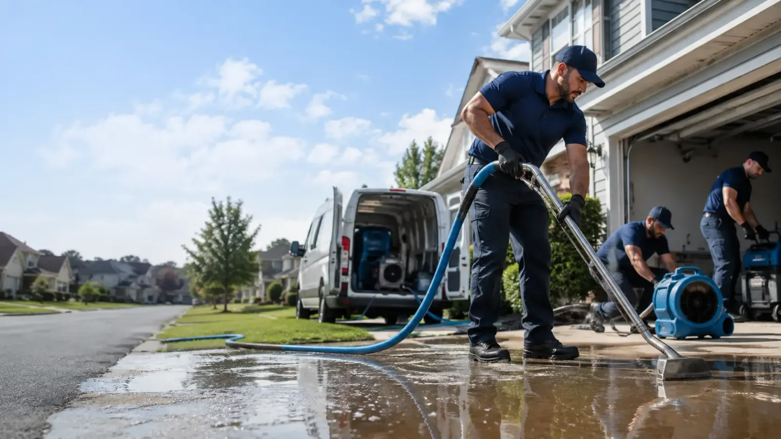Flood Damage Restoration in Rising Sun, MD